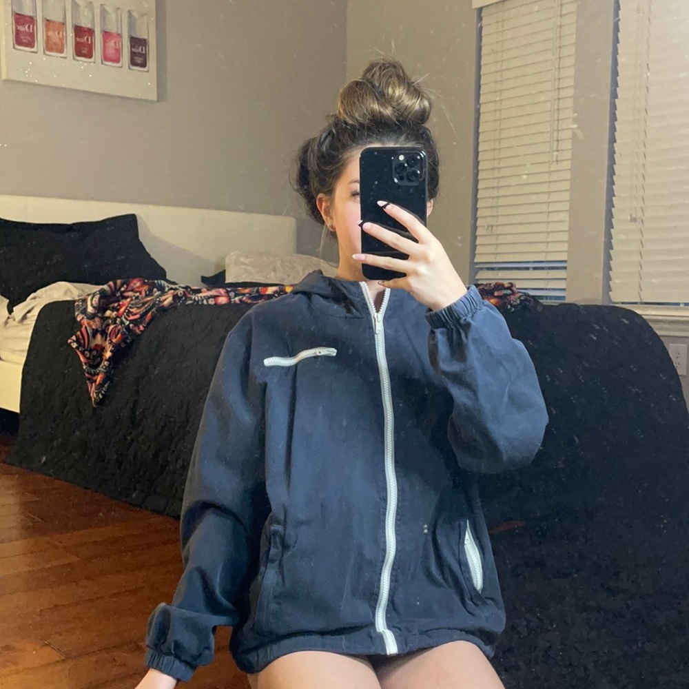 Navy blue jacket